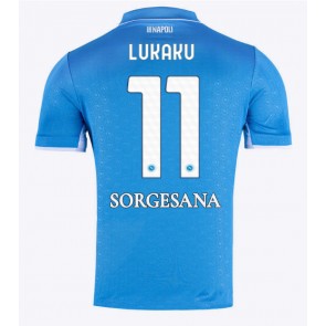 SSC Napoli Romelu Lukaku #11 Domácí Dres 2024-25 Krátký Rukáv